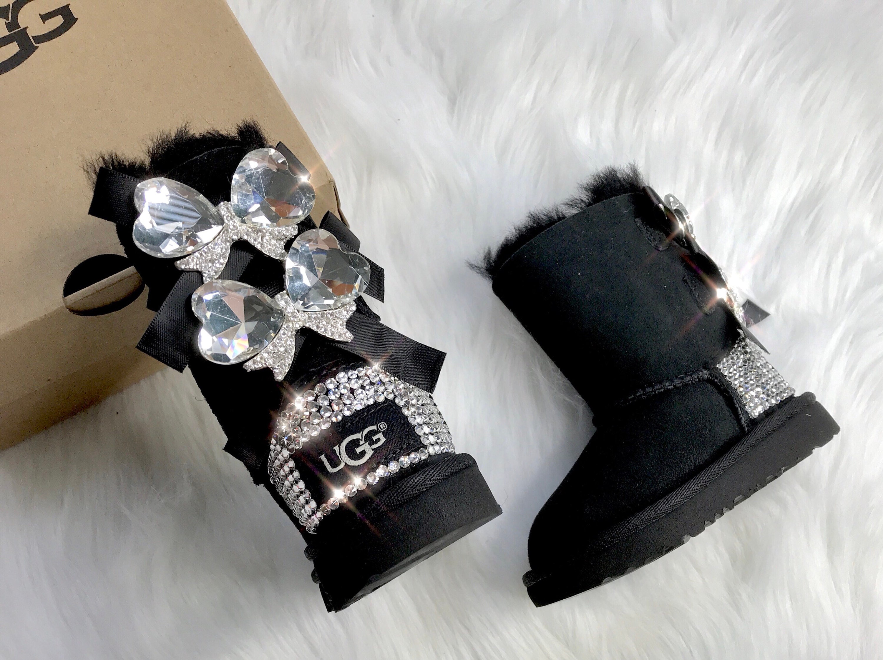Baby Bling Ugg Boots With Swarovski Crystals Custom Girl -  Canada