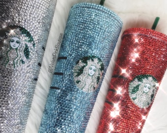 Aangepaste Swarovski-kristallen Starbucks-beker