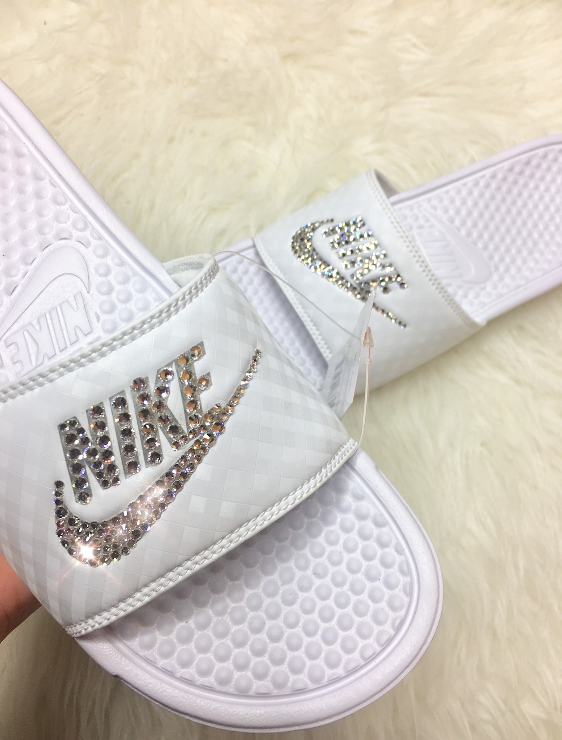 shadowberry nike slides