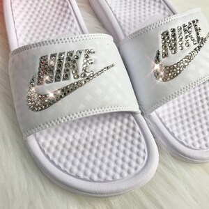 diy bling nike slides