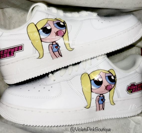 Zapatillas Nike Air Force 1 personalizadas con burbujas de Las Chicas  Superpoderosas para mujer, bonitas, AF1 - Etsy México