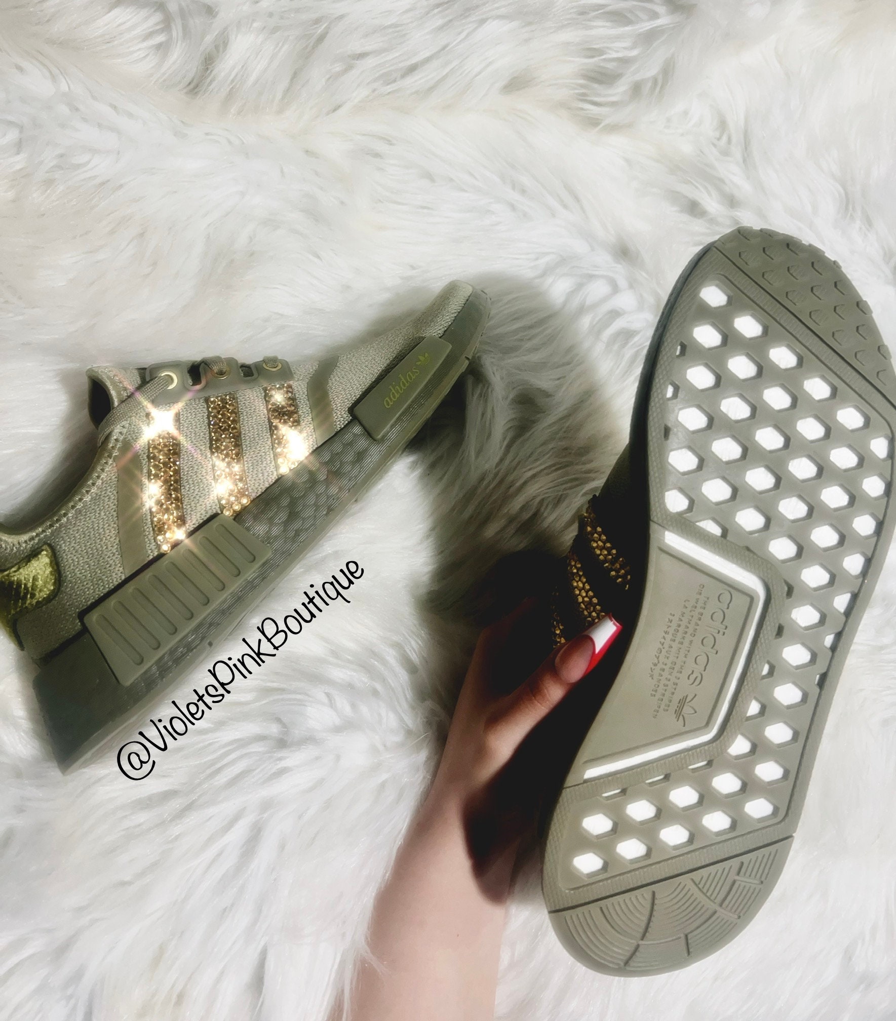 Adidas cheap nmd swarovski