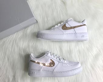 Swarovski Nike Air Force 1 para hombre con Swarovski Crystals | Etsy México