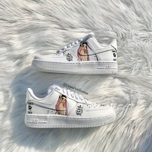 custom ariana grande air force ones