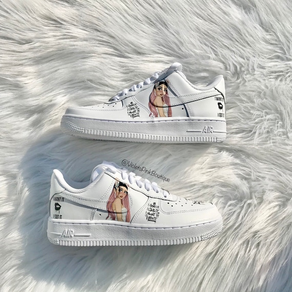 Ariana grande store white shoes