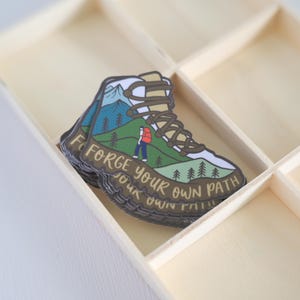 Forge Your Own Path | Sticker | Decal | Waterproof | Inspirational | Motivational | Laptop | Bottle | Hiking Boots | Adventure
