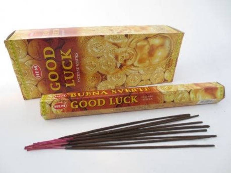 HEM Good Luck Incense Sticks 20gr Aromatherapy Incense Etsy