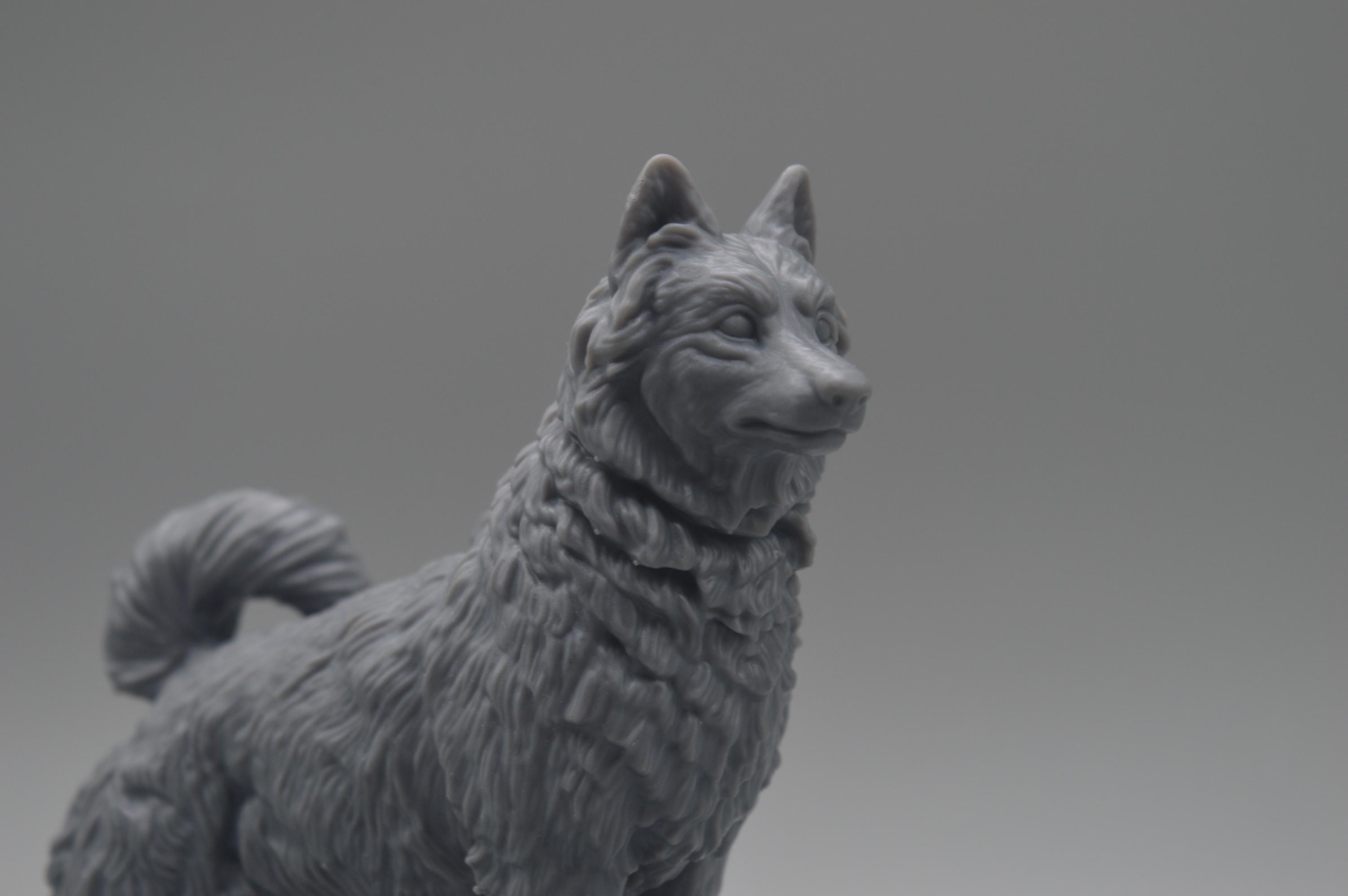 Balto - Unpainted Figure - 13 Cm Tall - Pre-order (read