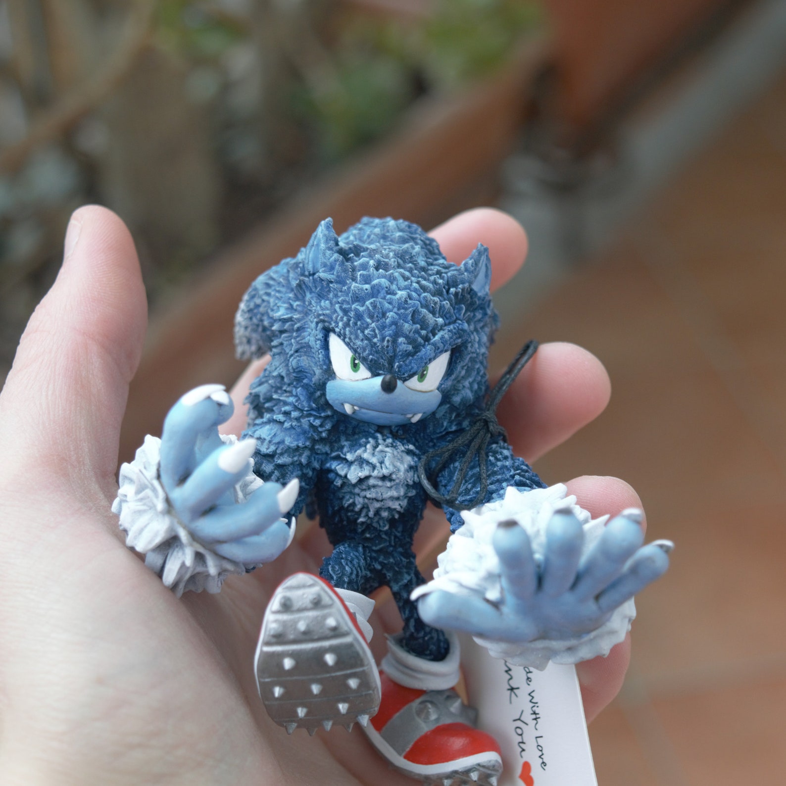 Sonic The Werehog From Sonic Unleashed Fan made resin figure Etsy