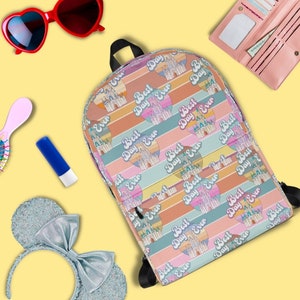 Best Day Ever Castle Backpack Most Magical Place Vacation Bag