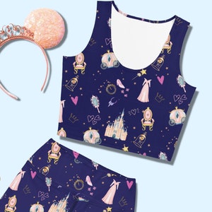 Princess Crop Top  Princess Marathon Shirt  Family Matching  Mommy and Me