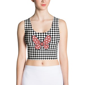 Classic Bow Crop Top, theme park running marathon costume