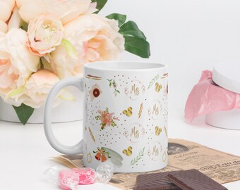 Mrs Mouse Boho Bride Mug Wedding Gift Bridal Gift Just Married