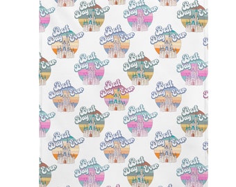 Best Day Ever Castle Velveteen Plush Blanket