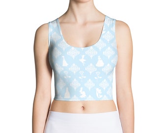 Royalty Crop Top Dam Crop Top för Influencer Löparkostym Matchande Semestertröjor
