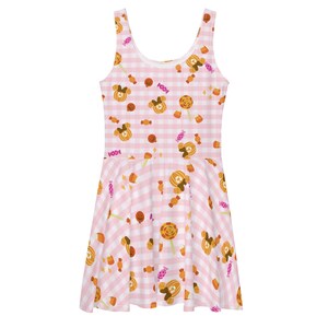 Pumpkin Boo To You Skater Dress  Candy Corn Halloween Dress   Fall running costume  theme parks Dress