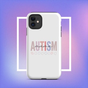 Autism Mama White Tough Case for iPhone®