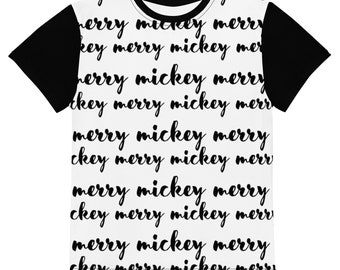 Merry Mickey Youth crew neck t-shirt