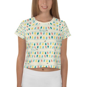Magical Season All-Over Print Crop Tee