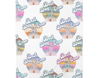 Best Day Ever Baby Swaddle Blanket