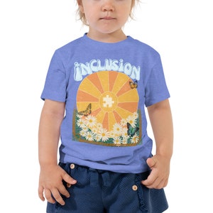 Inclusion Autism Awareness Toddler Short Sleeve Tee