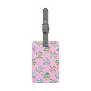 Best Day Ever Saffiano Luggage Tag | Luggage Tags for Magical Vacation | Bridesmaid Gift | Bachelorette Party Gift | Bag Tags Unique Gifts