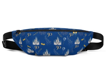 50th Anniversary Fanny Pack | Disney World Belt bag | Magic Kingdom Belt Bag