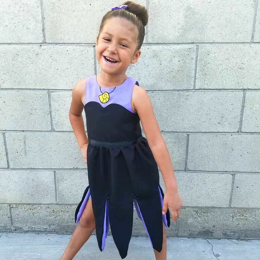 Ursula Little Mermaid Costume For Kids