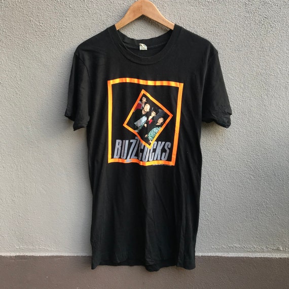 Vintage 80s BUZZCOCKS Band tee tour punk rock new