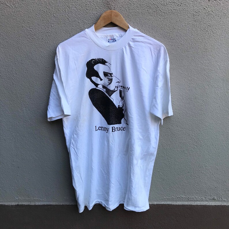 top selling this month vintage 90s lenny bruce art tee actor keith haring dali etsy singapore high quality and inexpensive huntingdaleteeball asn au