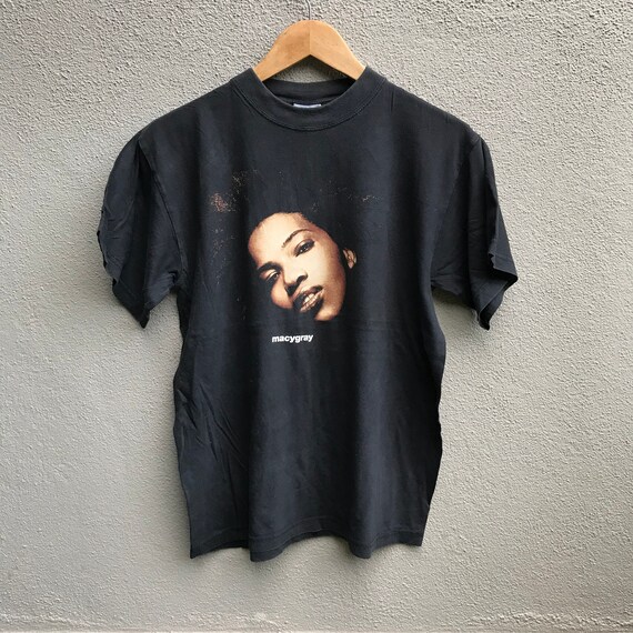 Vintage MACY GRAY rnb singer legend tee hiphop bri