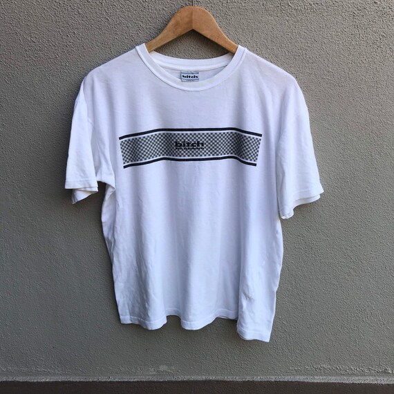 Vintage BITCH skateboards old skate tee surf hooks
