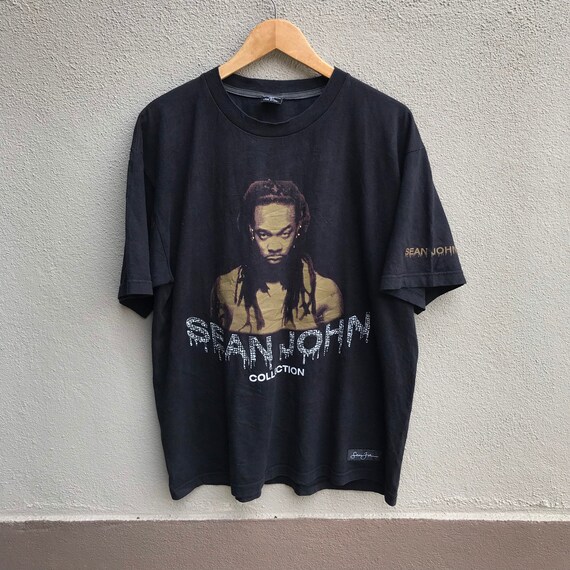 Vintage 90s SEAN JOHN tee hiphop rap fashion