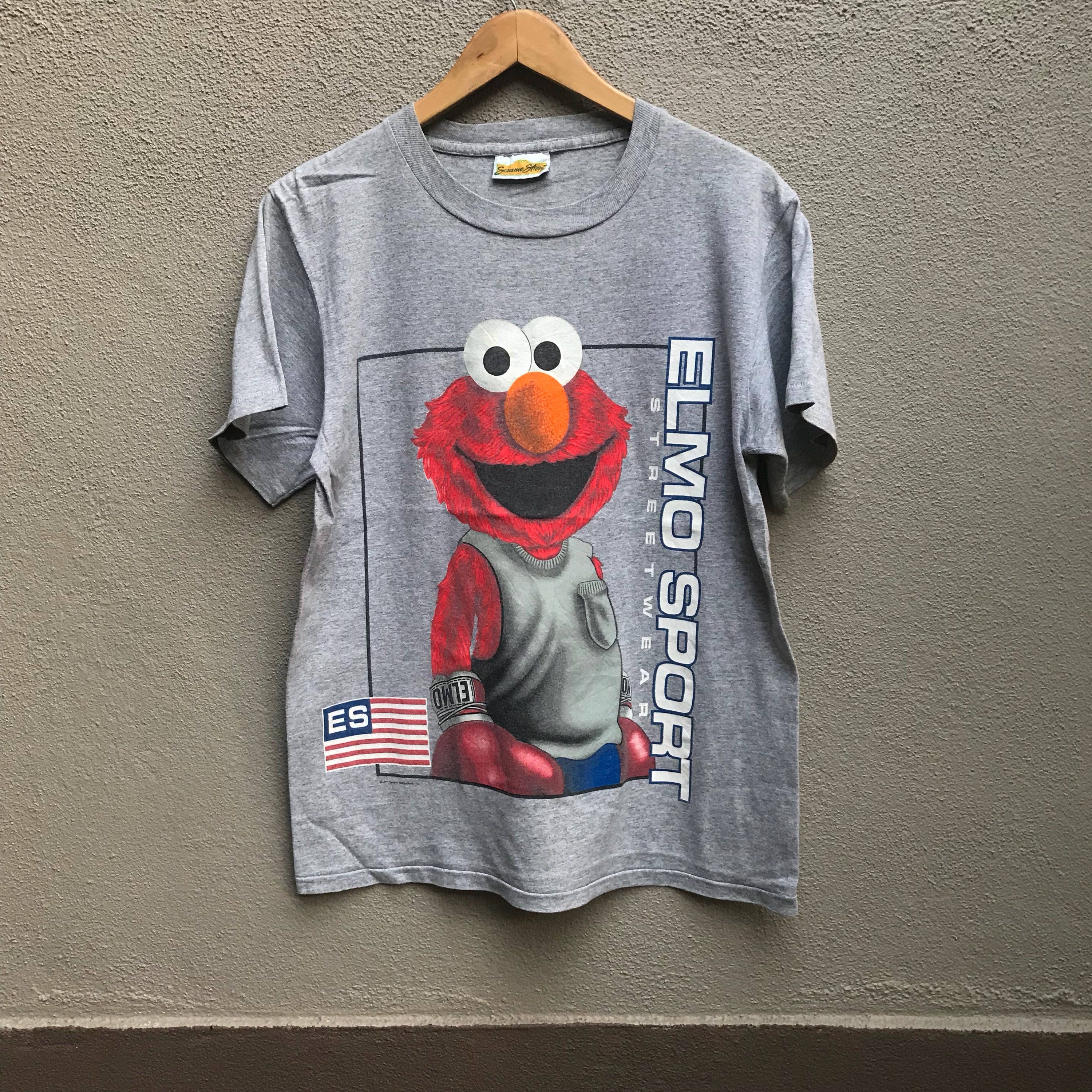 Vintage 90s ELMO SESAME STREET Polo 