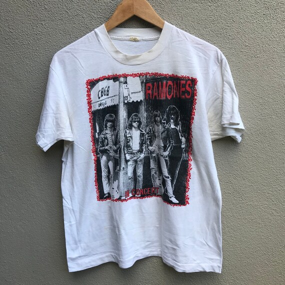 Vintage Rare 80s RAMONES Band Punk CBGB 