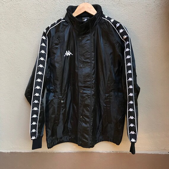 Vintage 90s KAPPA sidetape spellout tracktop zippe