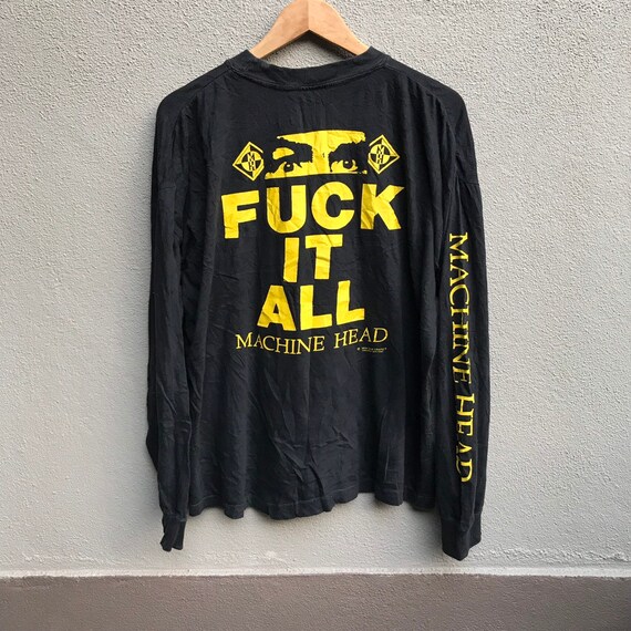 Vintage 90s MACHINE HEAD band metal longsleeves te