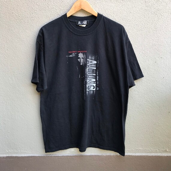 Vintage rare ALIAS series tv action tee xfiles fri