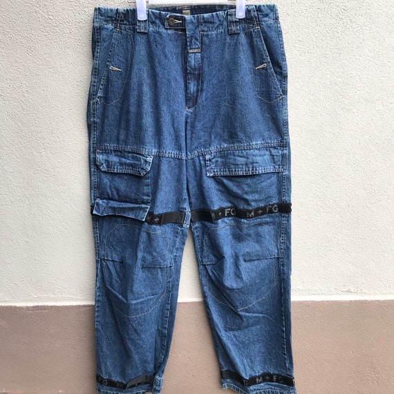 MARITHE FRANCOIS GIRBAUD jeans cargo pants rare de