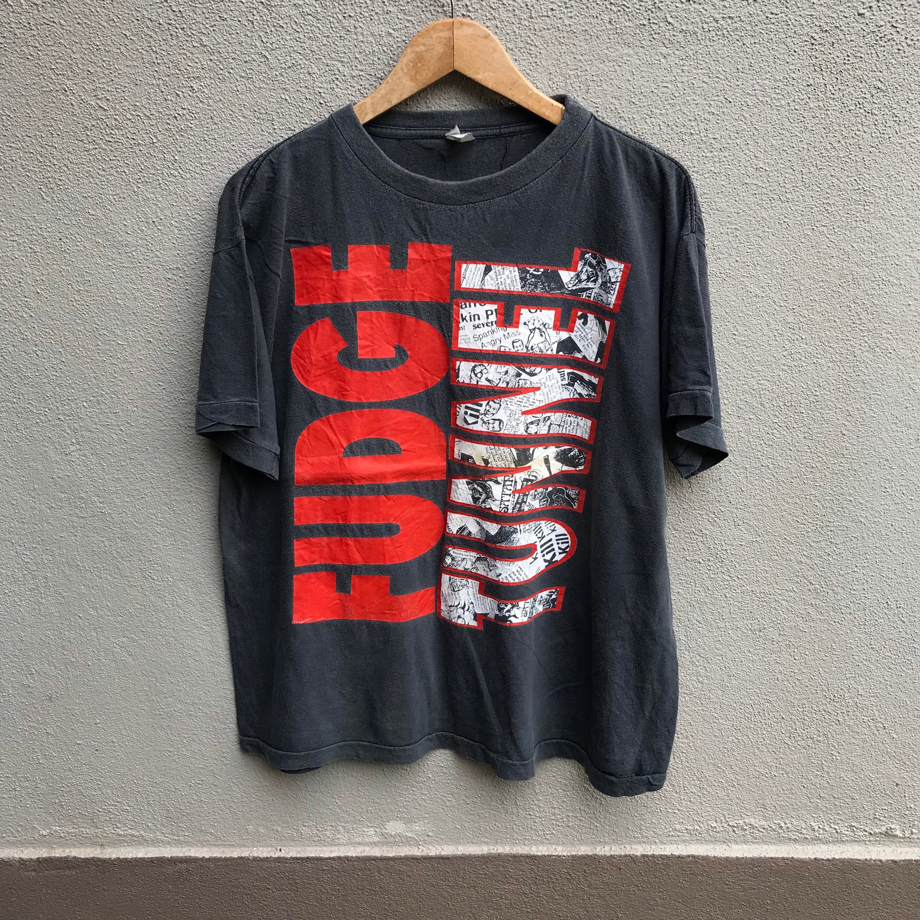 Vintage 90s FUDGE TUNNEL Band Tee Noise 
