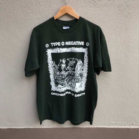 Vintage 90s TYPE O NEGATIVE band tee metal nin mi
