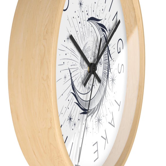 Yoga Wanduhr Aus Vinyl-Schallplatte – Mit Meditationsfiguren, Geräuschlosem Quarzuhrwerk, Einzigartiges Deko-Geschenk