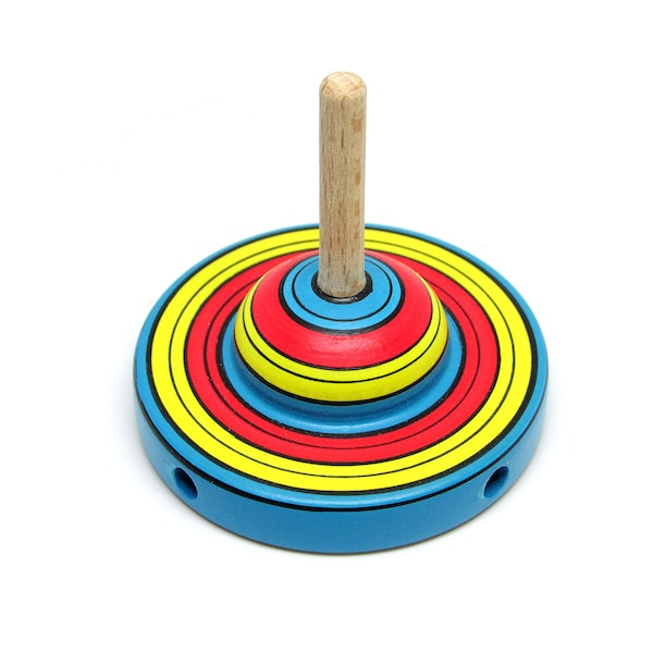 Spinning Top Toy Etsy