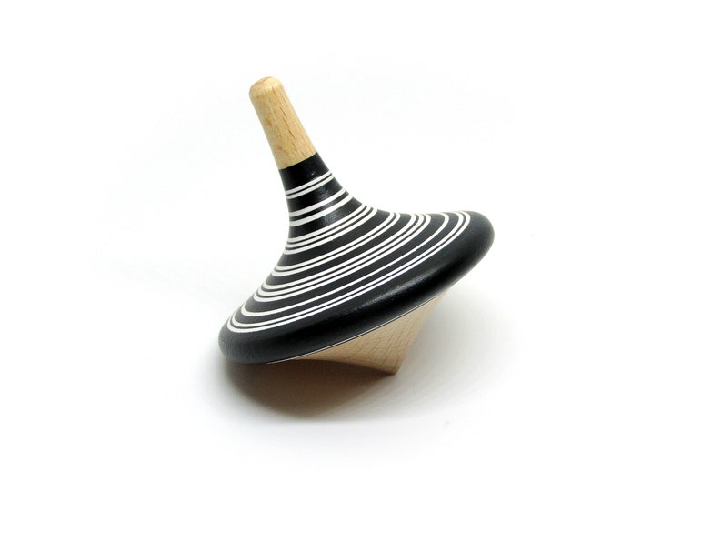 Inception Handmade Wooden Spinning Top history of Top Etsy
