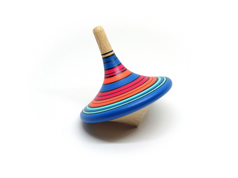 Inception Handmade Wooden Spinning Top history of Top Etsy