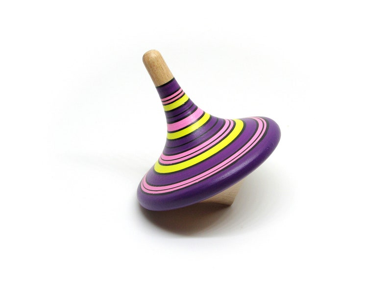 Inception Handmade Wooden Spinning Top history of Top Etsy