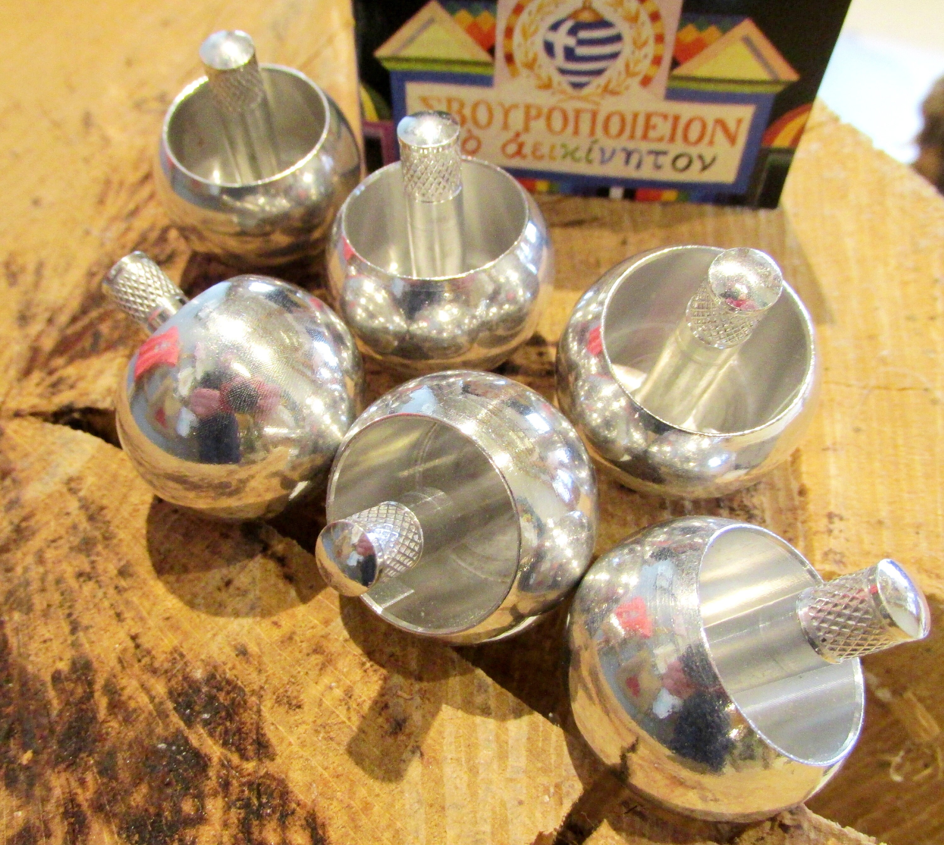 The Aluminium Handmade Magic Spinning Top. history of Top Included in