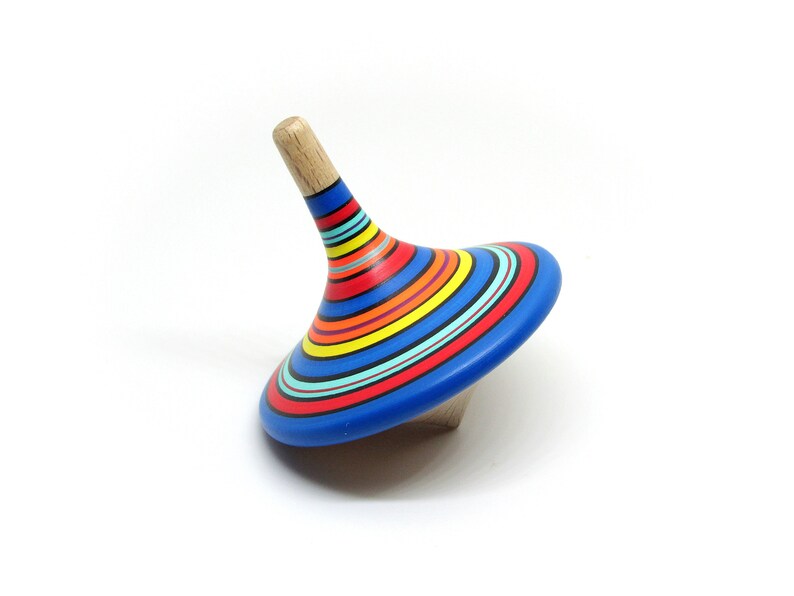 Inception Handmade Wooden Spinning Top history of Top Etsy