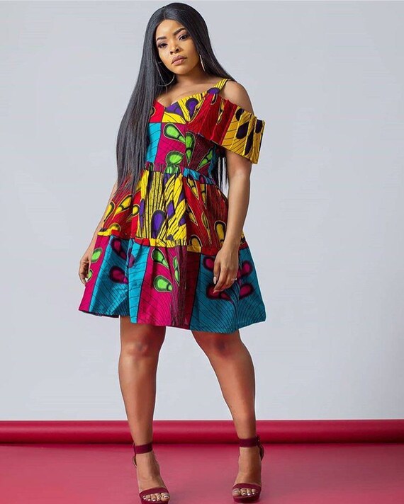 african midi dress