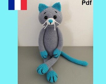 Tuto Chat Crochet Etsy